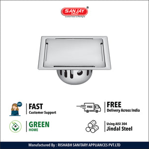 Square Clean Line Golden Series