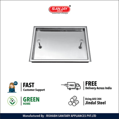 Man Hole Cover Marble Insert