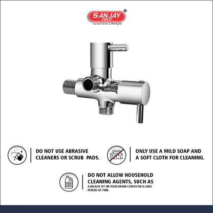 Sanjay Chilly 2 in 1 Angle Valve