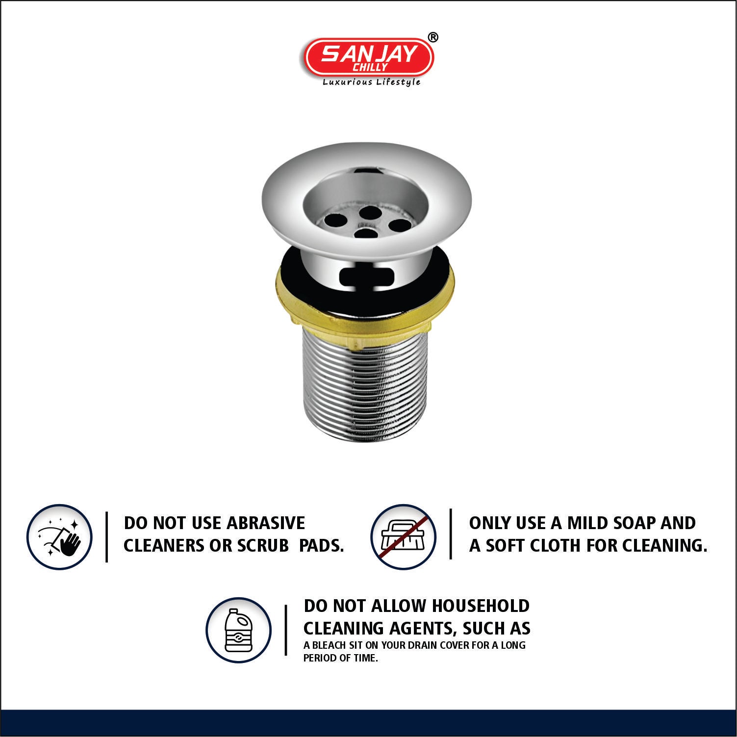 Brass Waste Coupling Half Thread