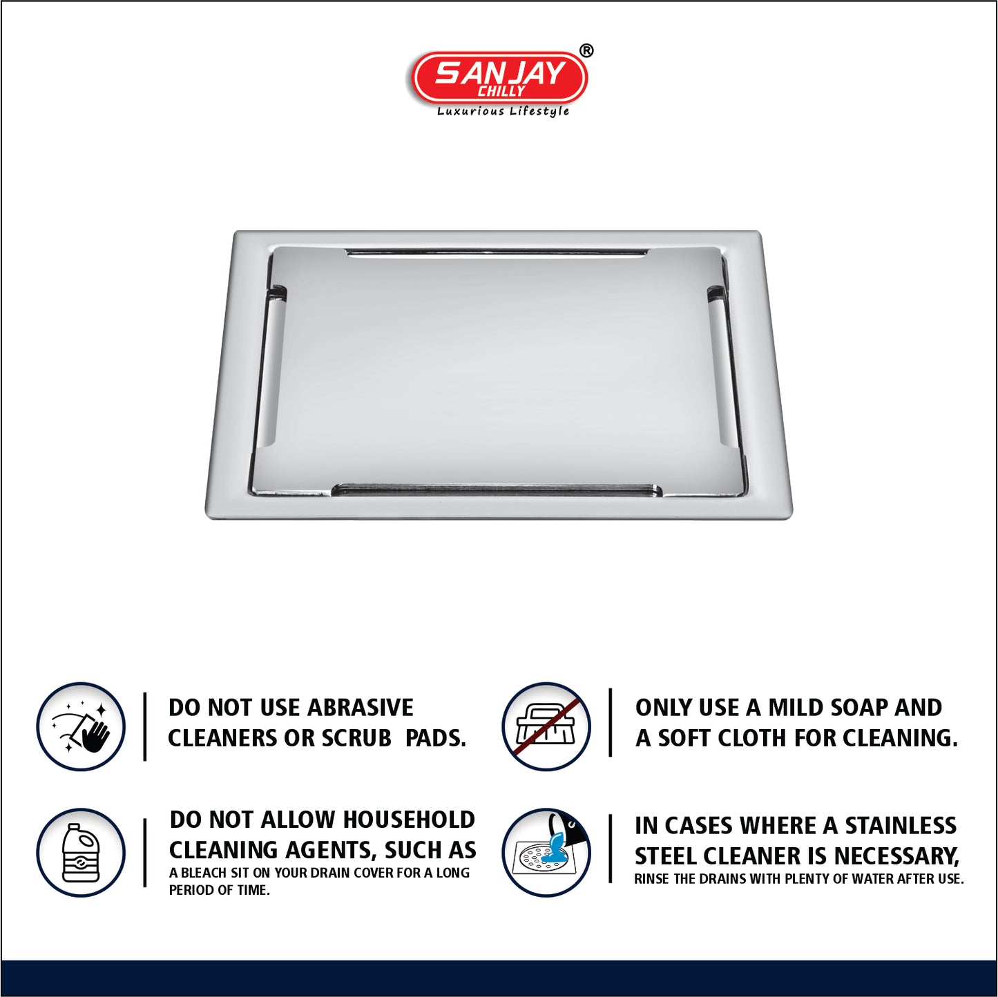 TOF Square Clean Line Golden Series