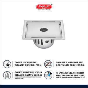Square Clean Line Gypsy Golden Series