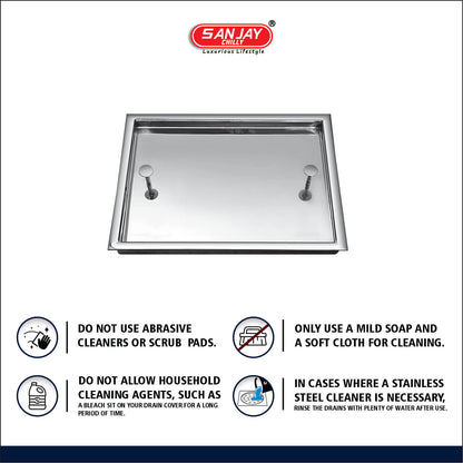 Man Hole Cover Marble Insert