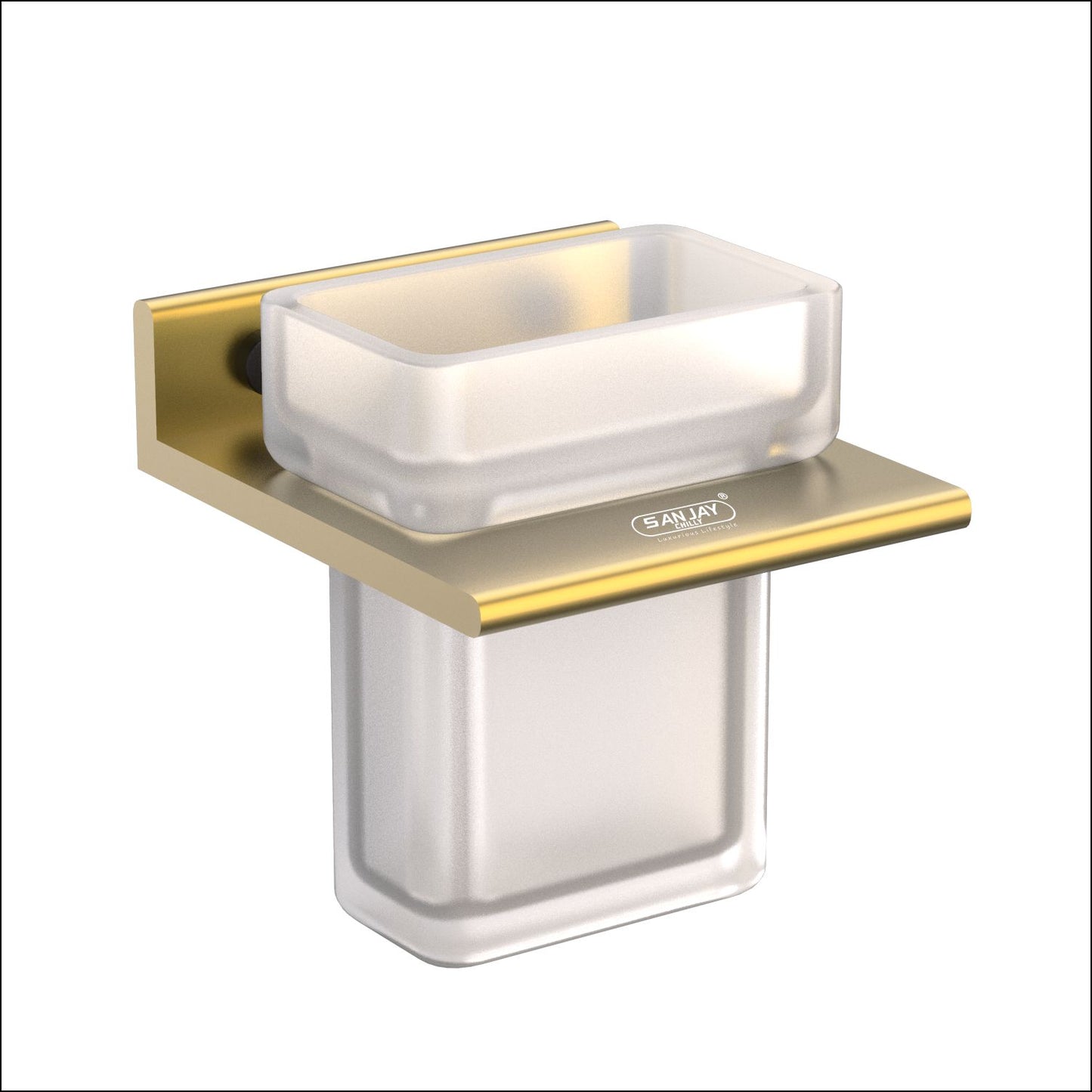 Tumbler Holder French Gold