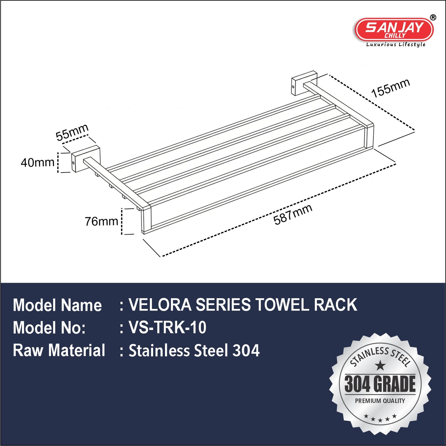 Towel Rack Velora
