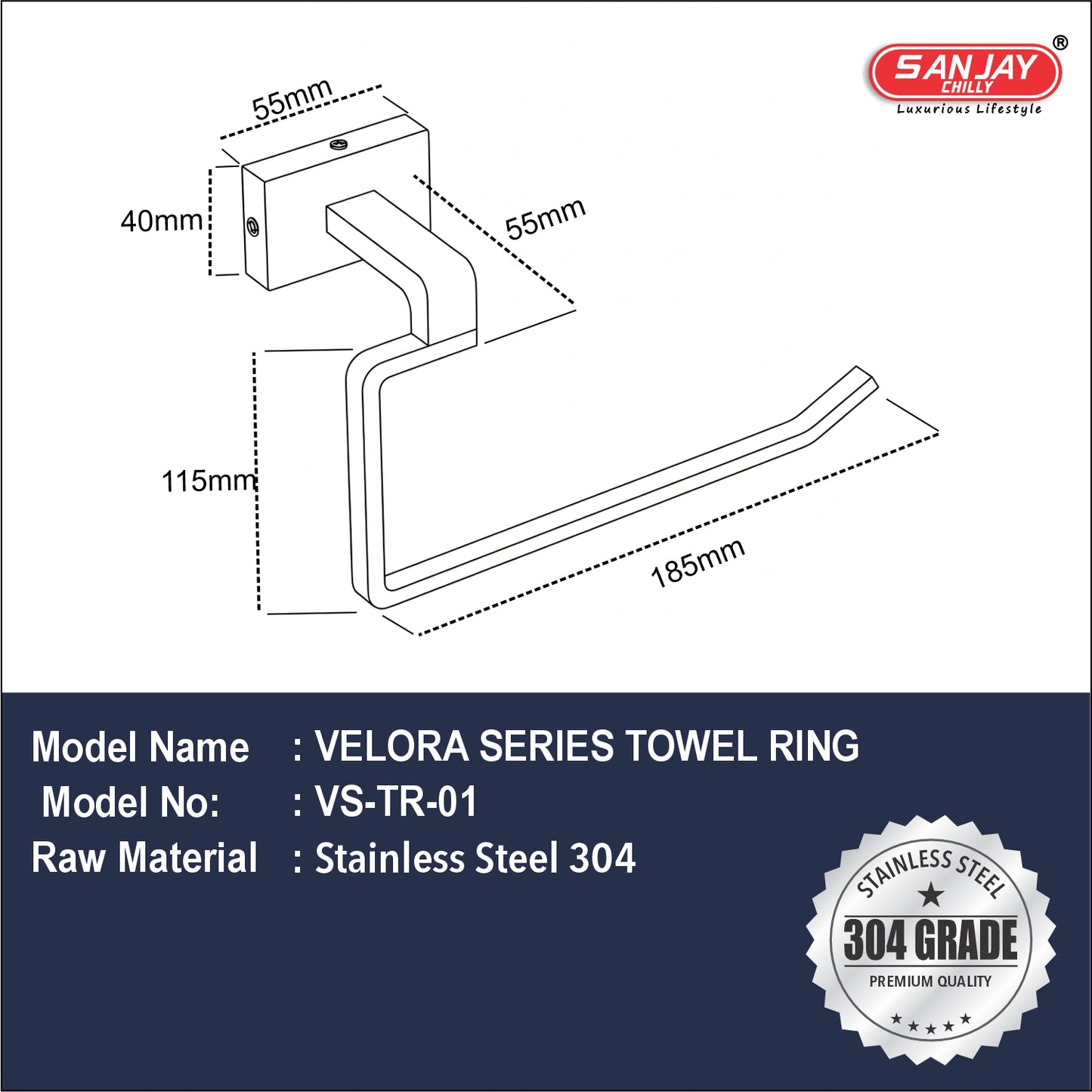 Towel Ring Velora