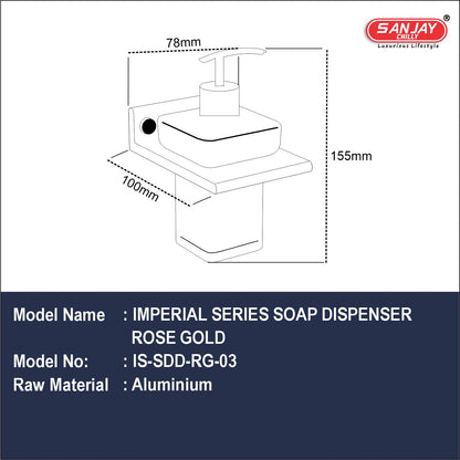 Sope Dispenser Rose Gold