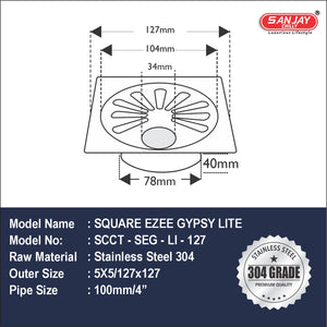 Square Ezee Gypsy Lite