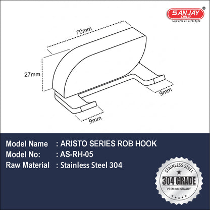 Robe Hook Aristo