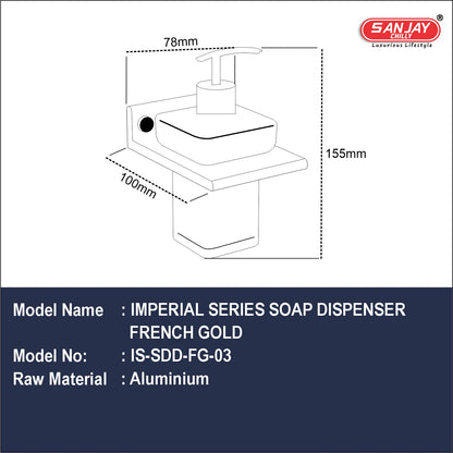 Soap Dispenser French Gold