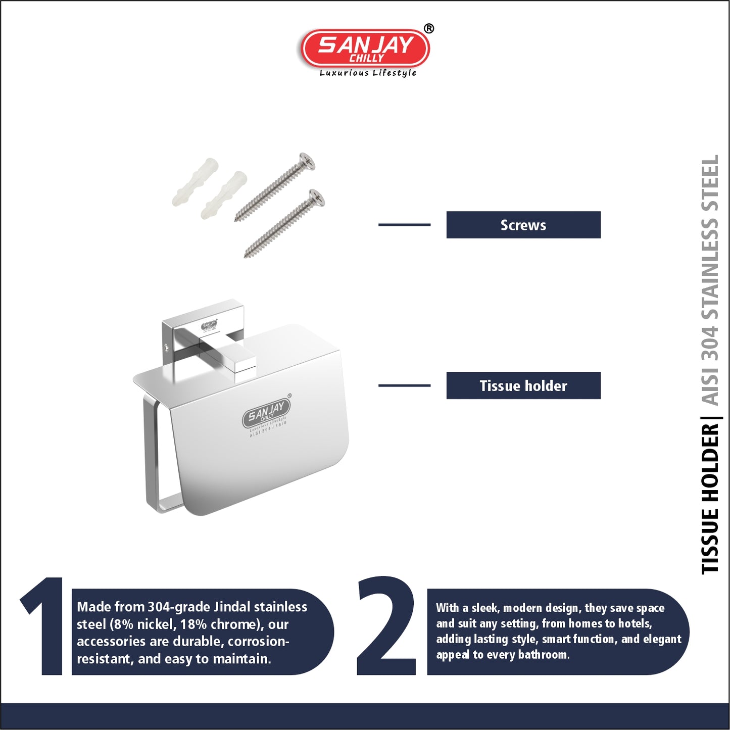 Tissue Holder Velora