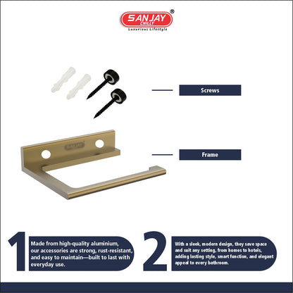 Towel Ring Brushed Bronze