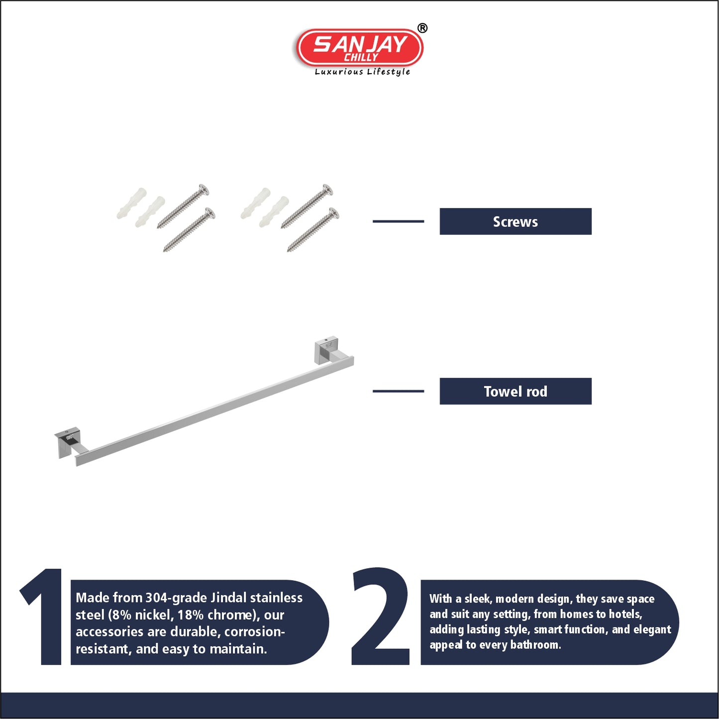 Towel Rod Nexa