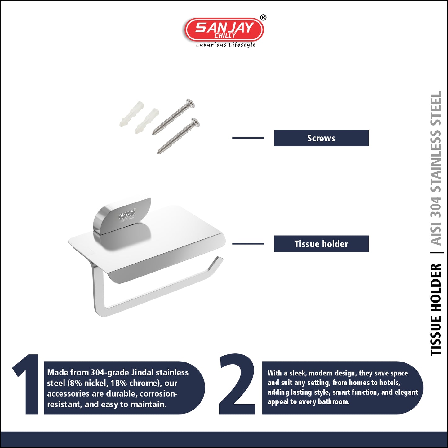 Tissue Holder Aristo