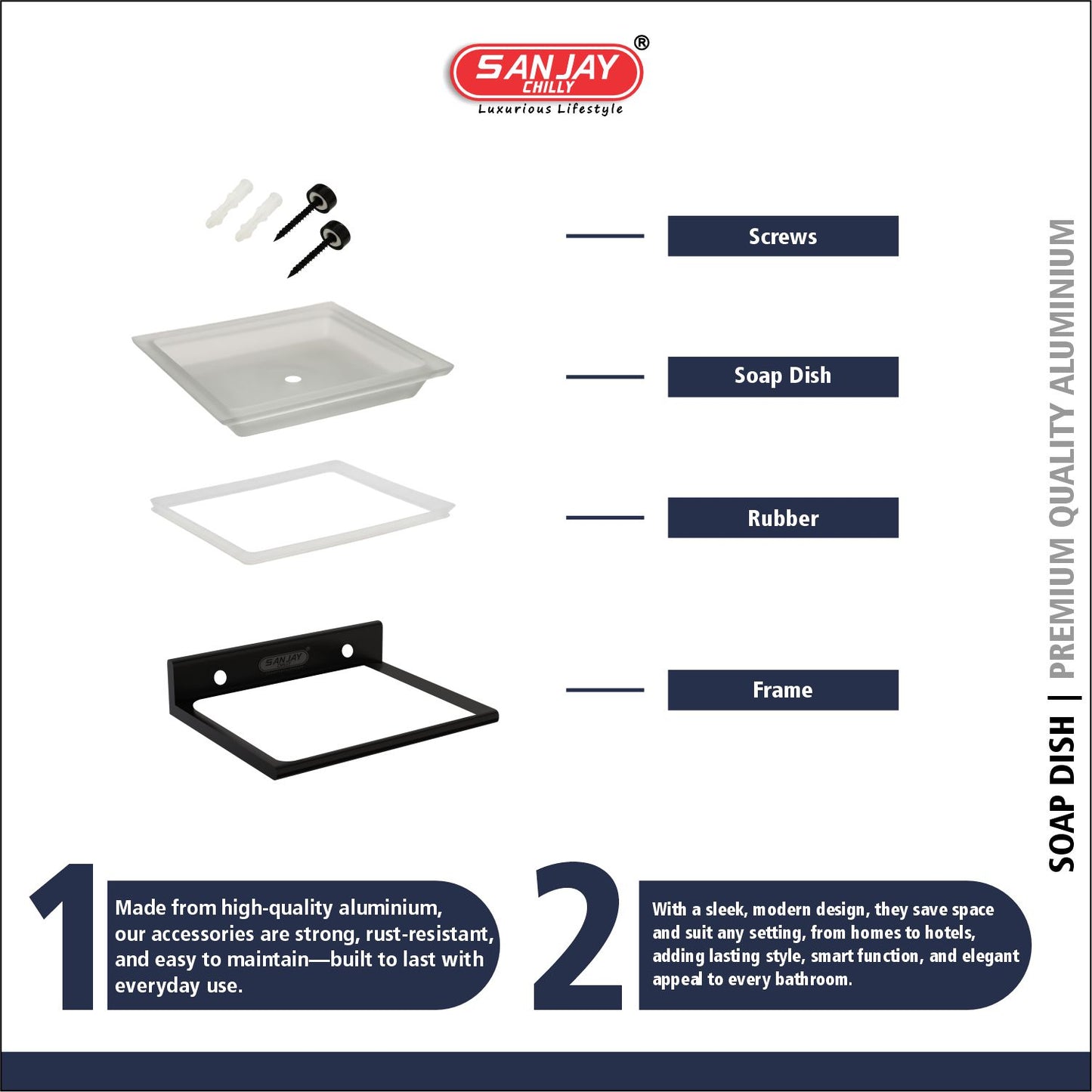 Sop Dish Ultra Black