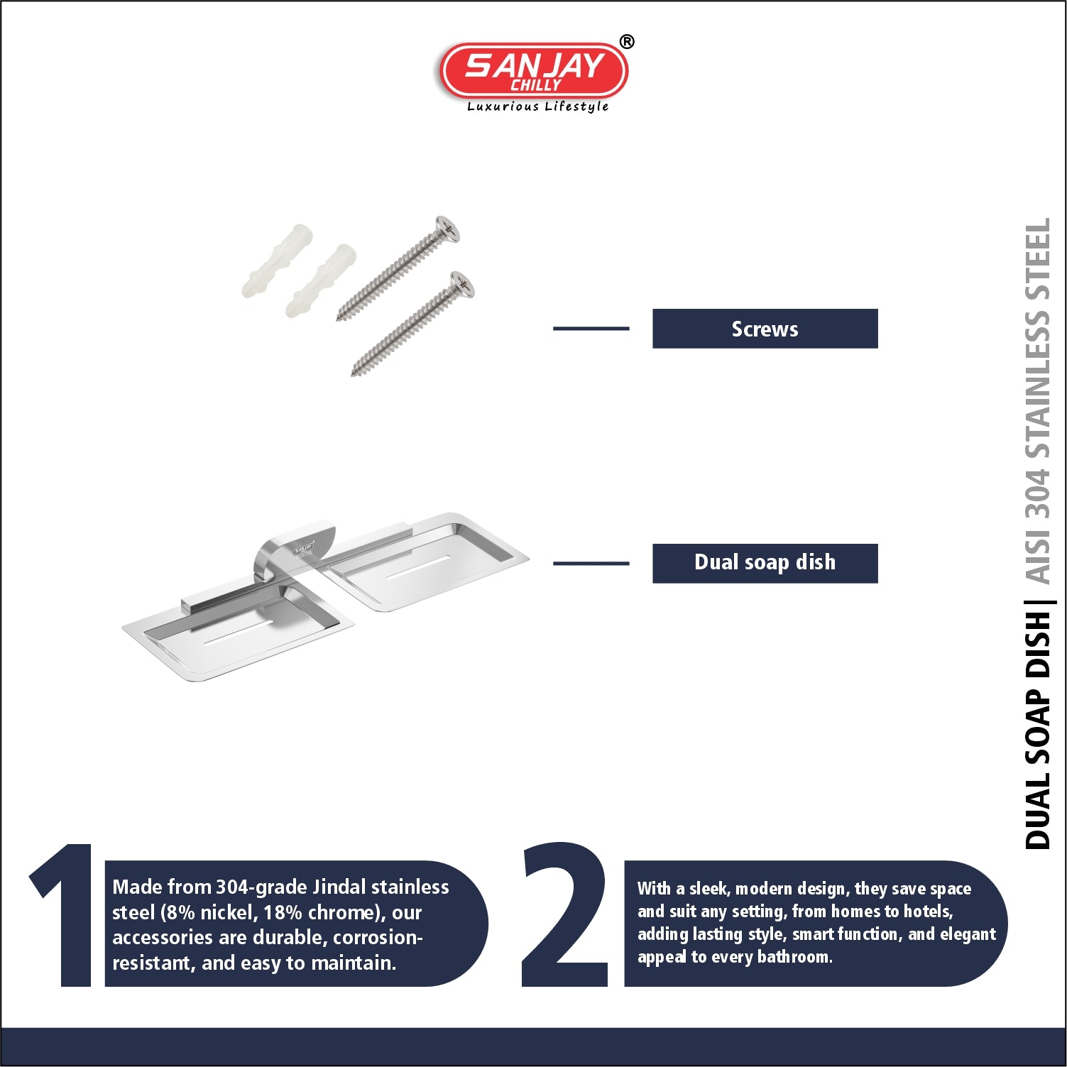 Dual Soap Dispenser Aristo