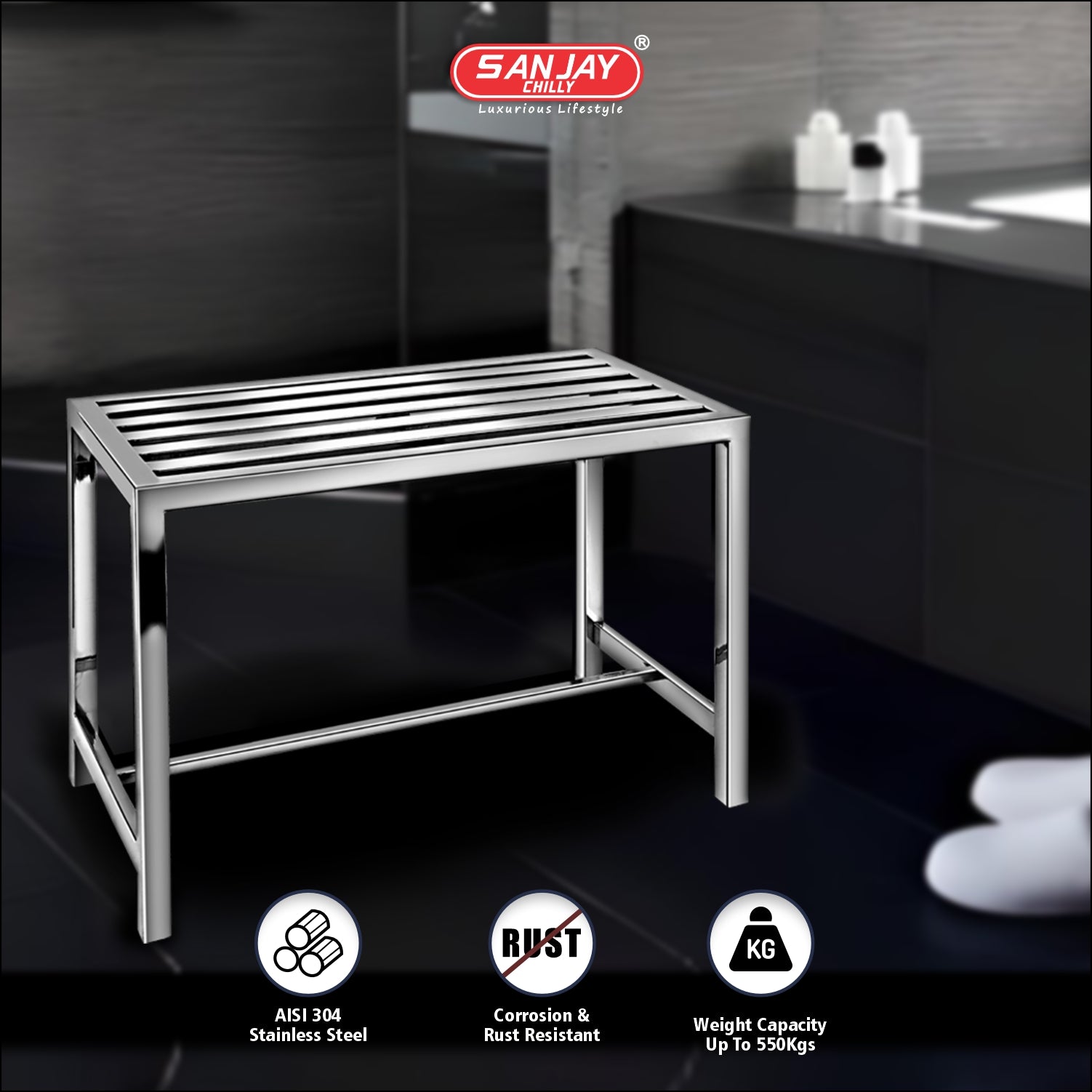 Bathroom Stool