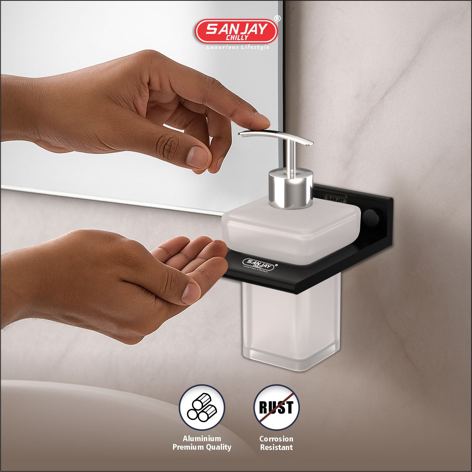 Sop Dispenser Ultra Black