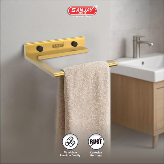 Towel Ring French Gold