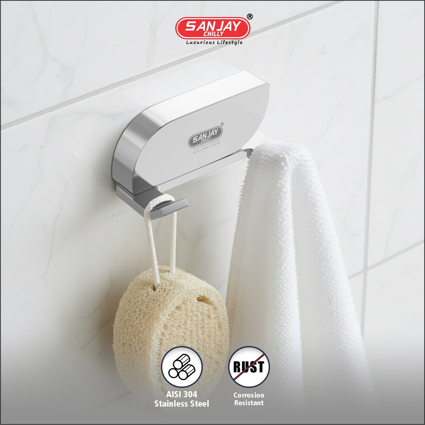 Robe Hook Aristo