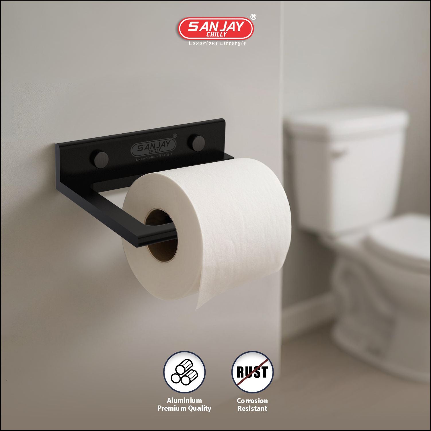 Tissue Holder Ultra Black