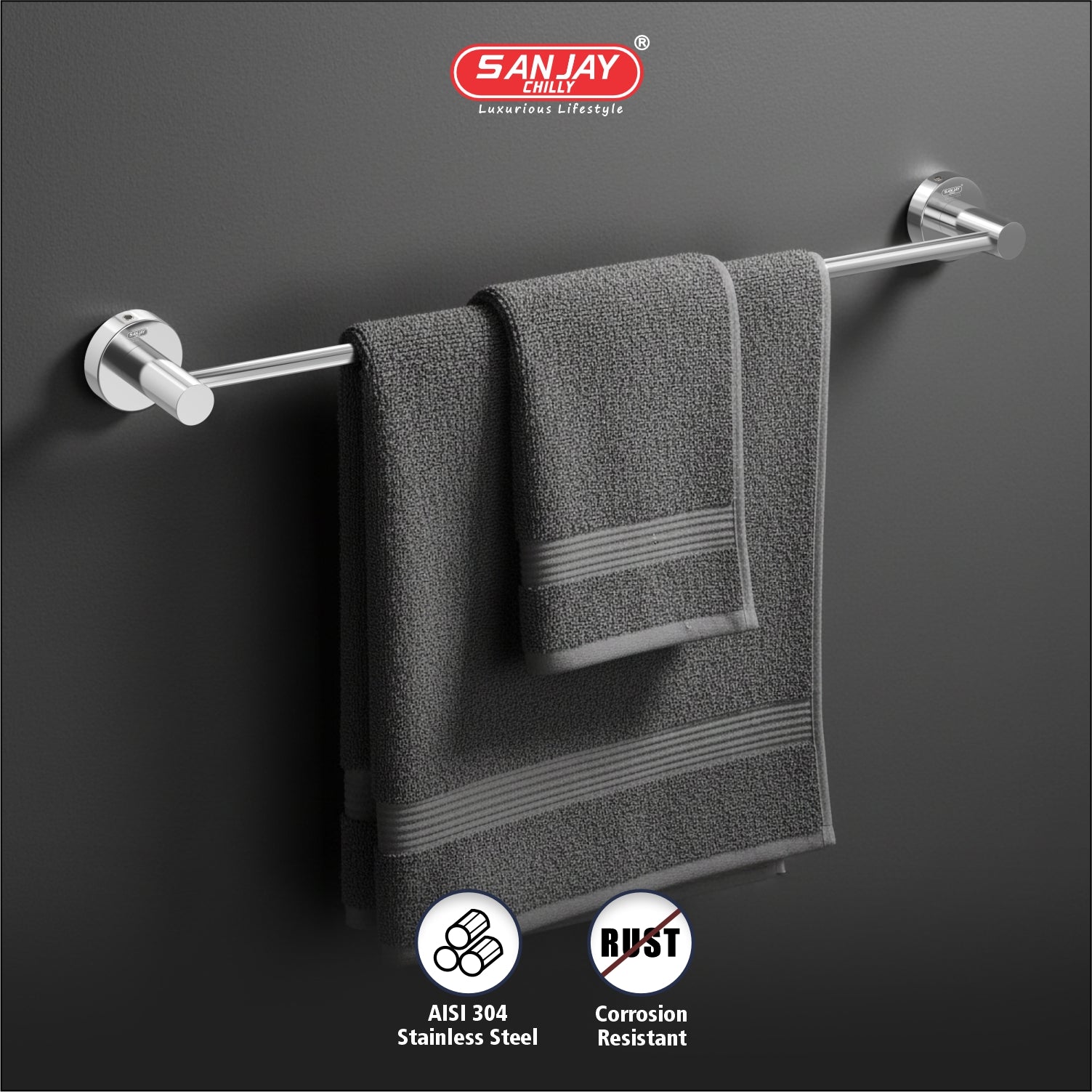 Towel Rod Stello