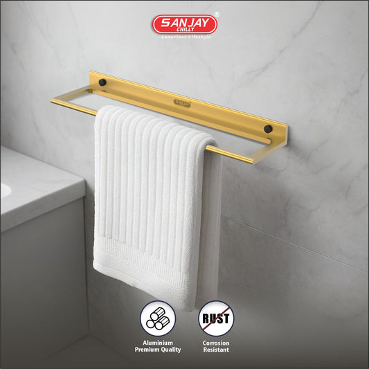 Towel Rod French Gold