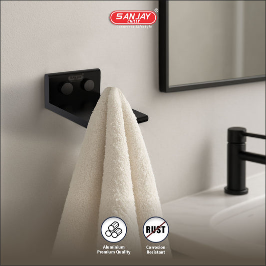 Robe Hook Ultra Black