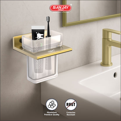 Tumbler Holder French Gold