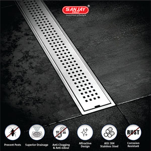 Shower Channel Square