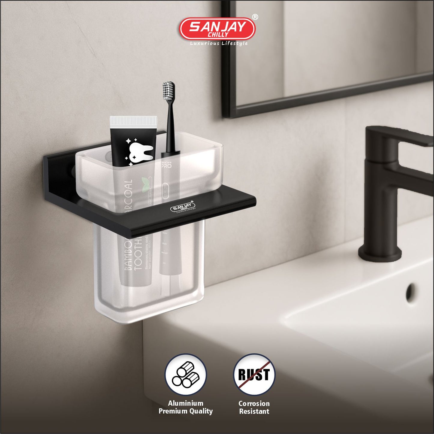 Tumbler Holder Ultra Black