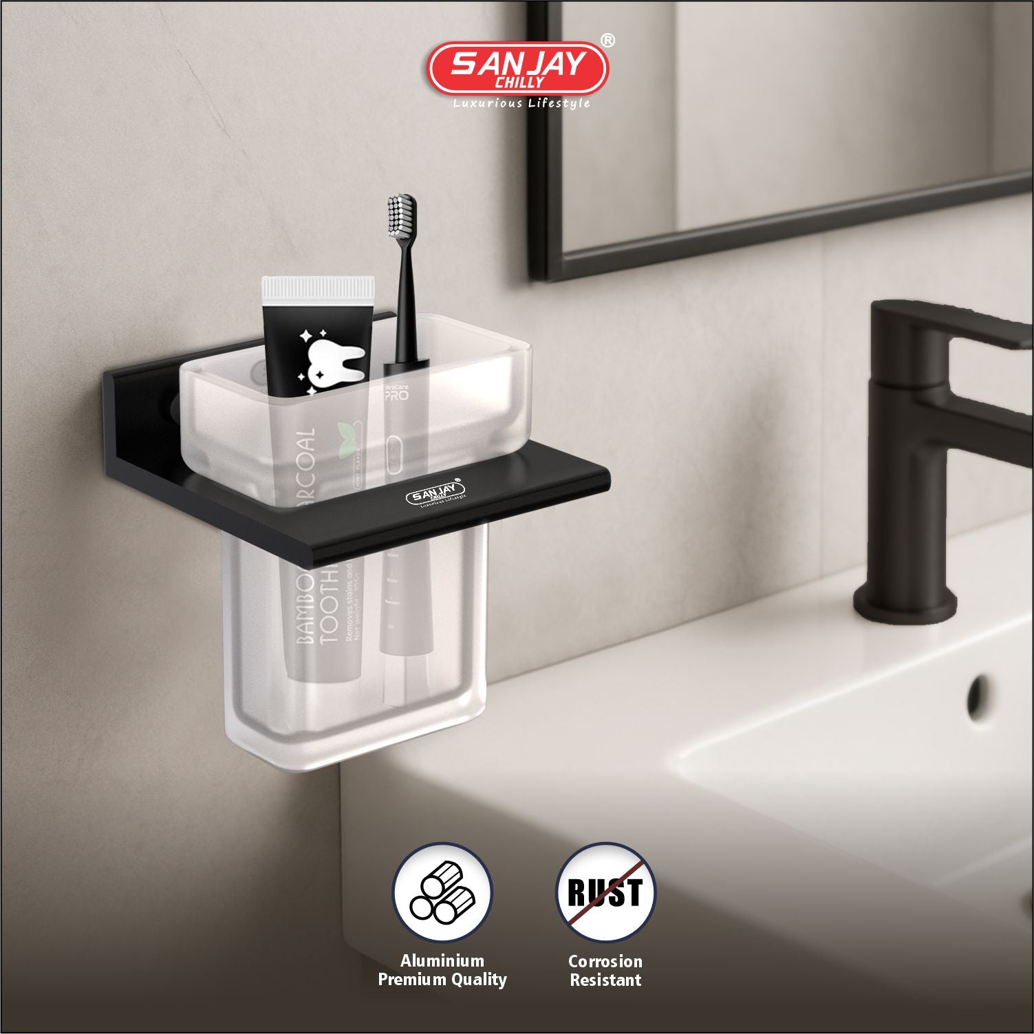 Tumbler Holder Ultra Black