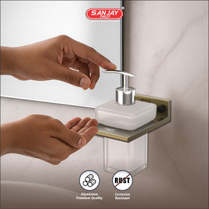 Soap Dispenser Brushed Bronze