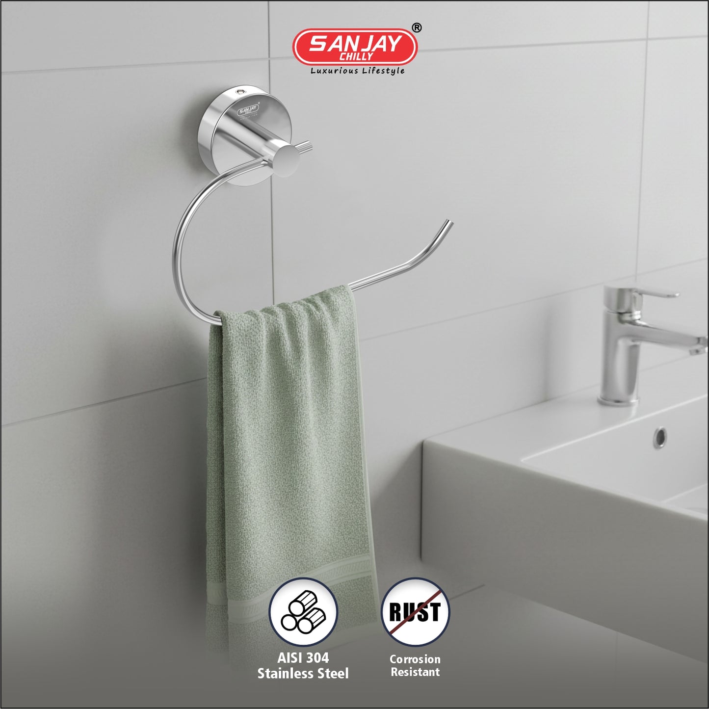 Towel Ring Stello