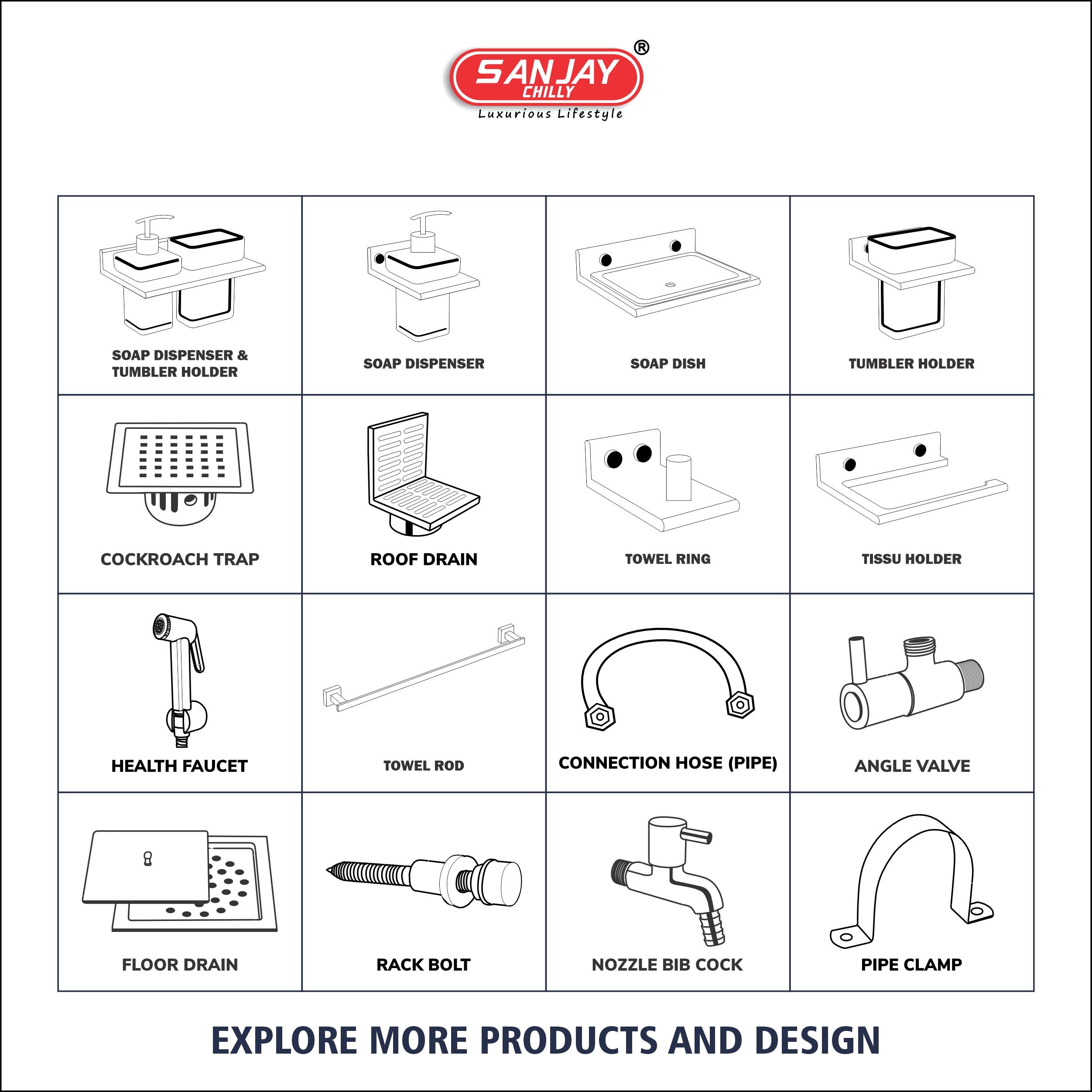 Dual Soap Dish Brushed Bronze