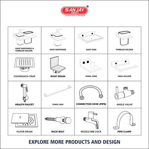 Dual Soap Dish Brushed Bronze