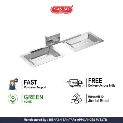 Dual Soap Dish Velora
