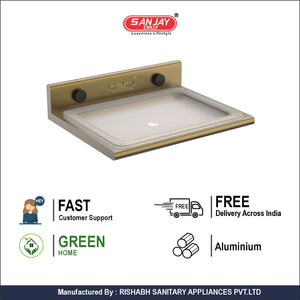 Soap Dish Brushed Bronze