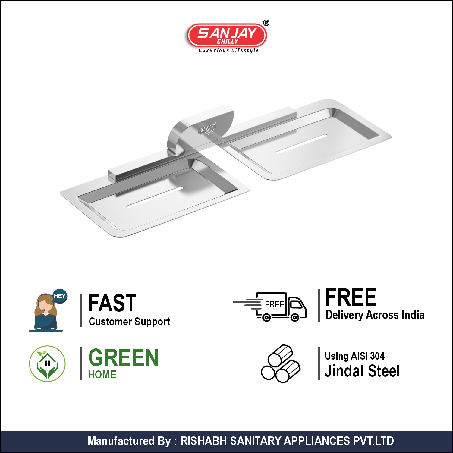 Dual Soap Dispenser Aristo