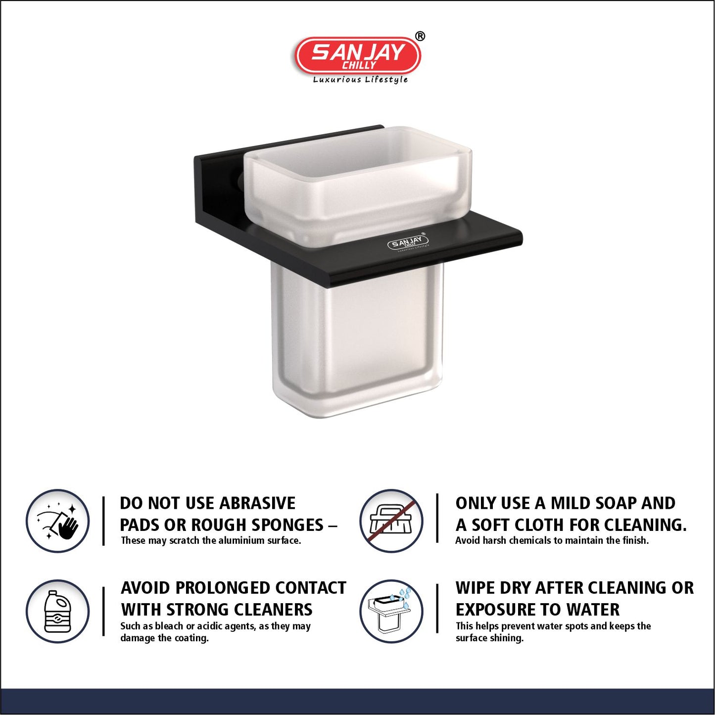 Tumbler Holder Ultra Black