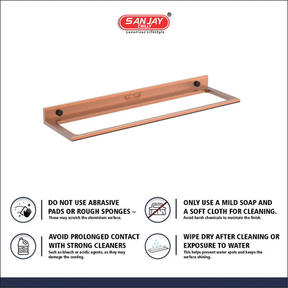 Towel Rod Rose Gold