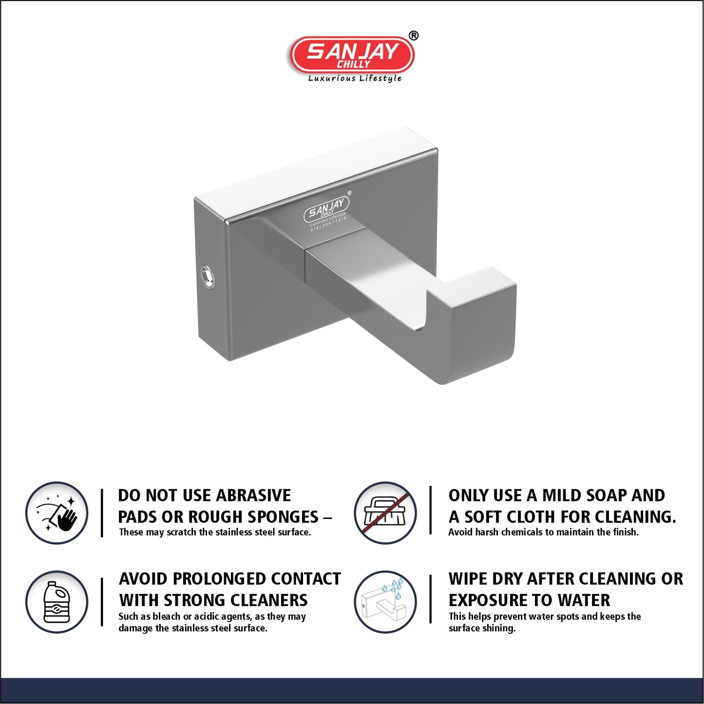 Robe Hook Velora