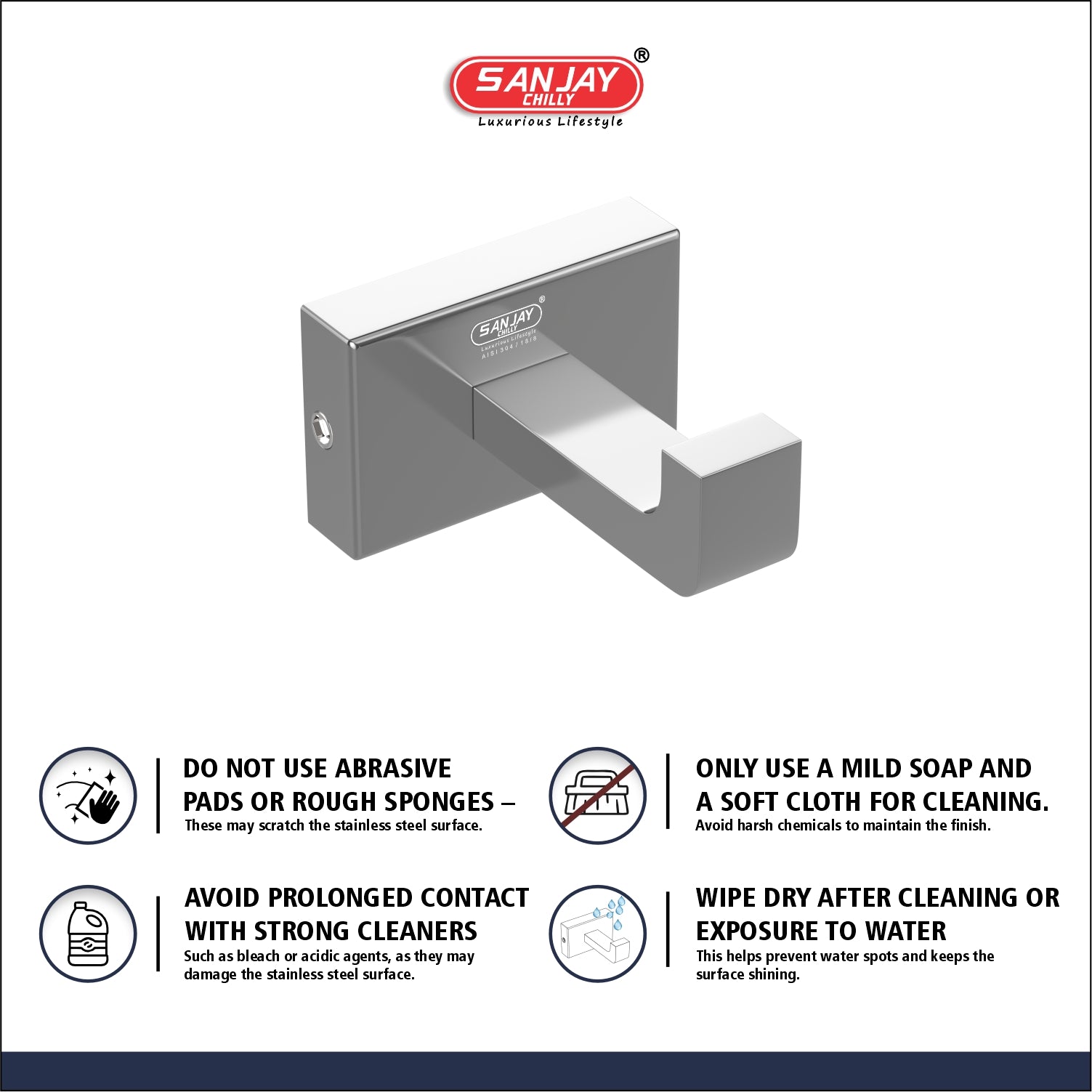 Robe Hook Velora
