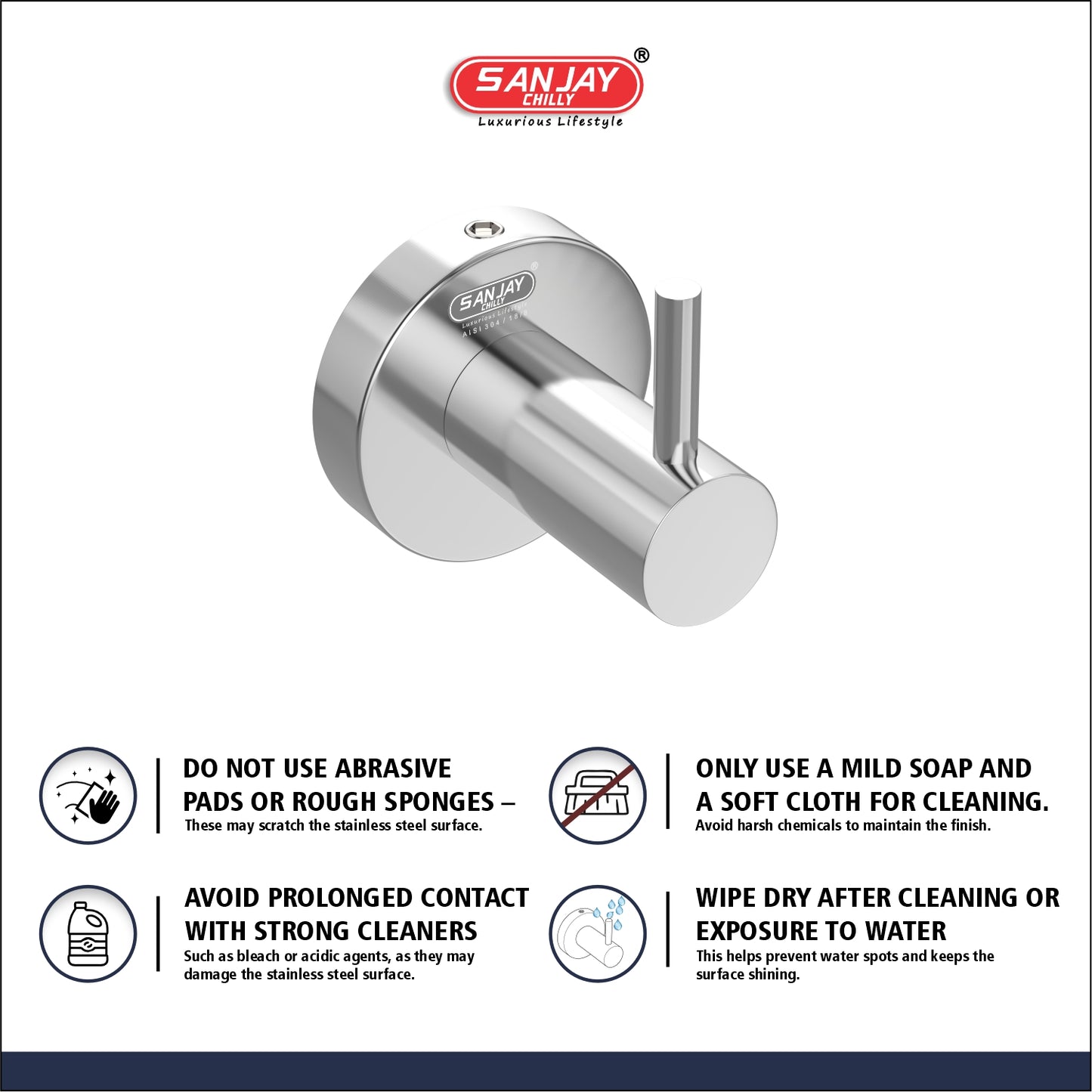 Robe Hook Stello