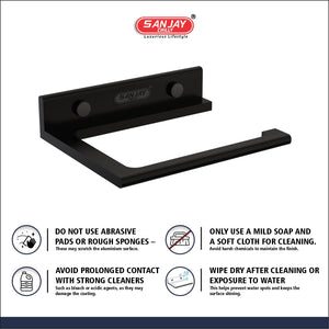 Towel Ring Ultra Black