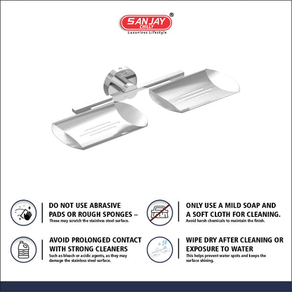 Dual Soap Dish Stello