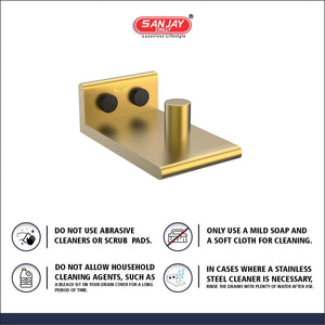 Robe Hook French Gold