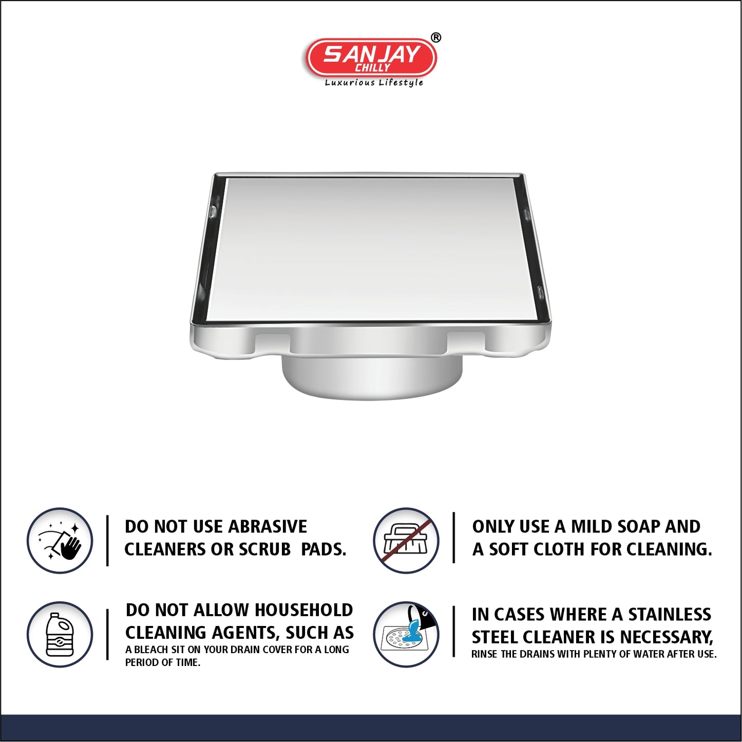 Square Marble Drainer Lite