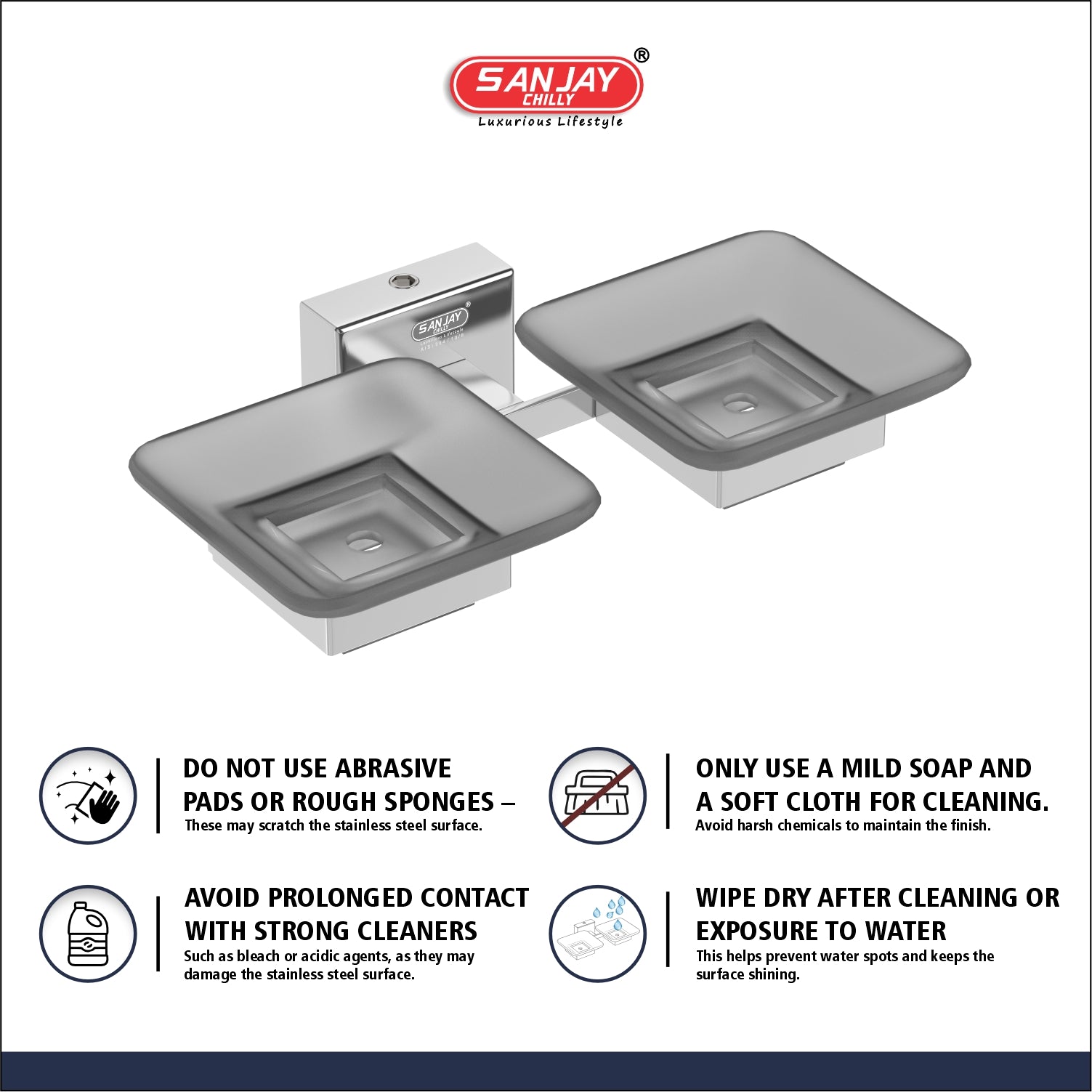 Dual Soap Dish Nexa