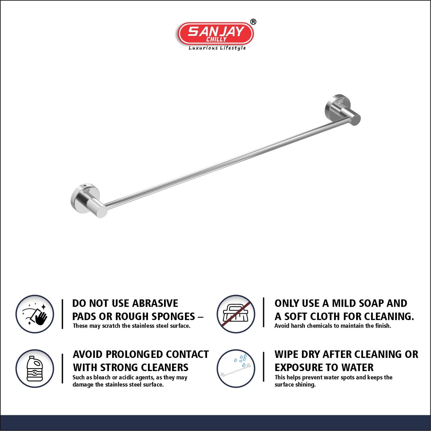 Towel Rod Stello